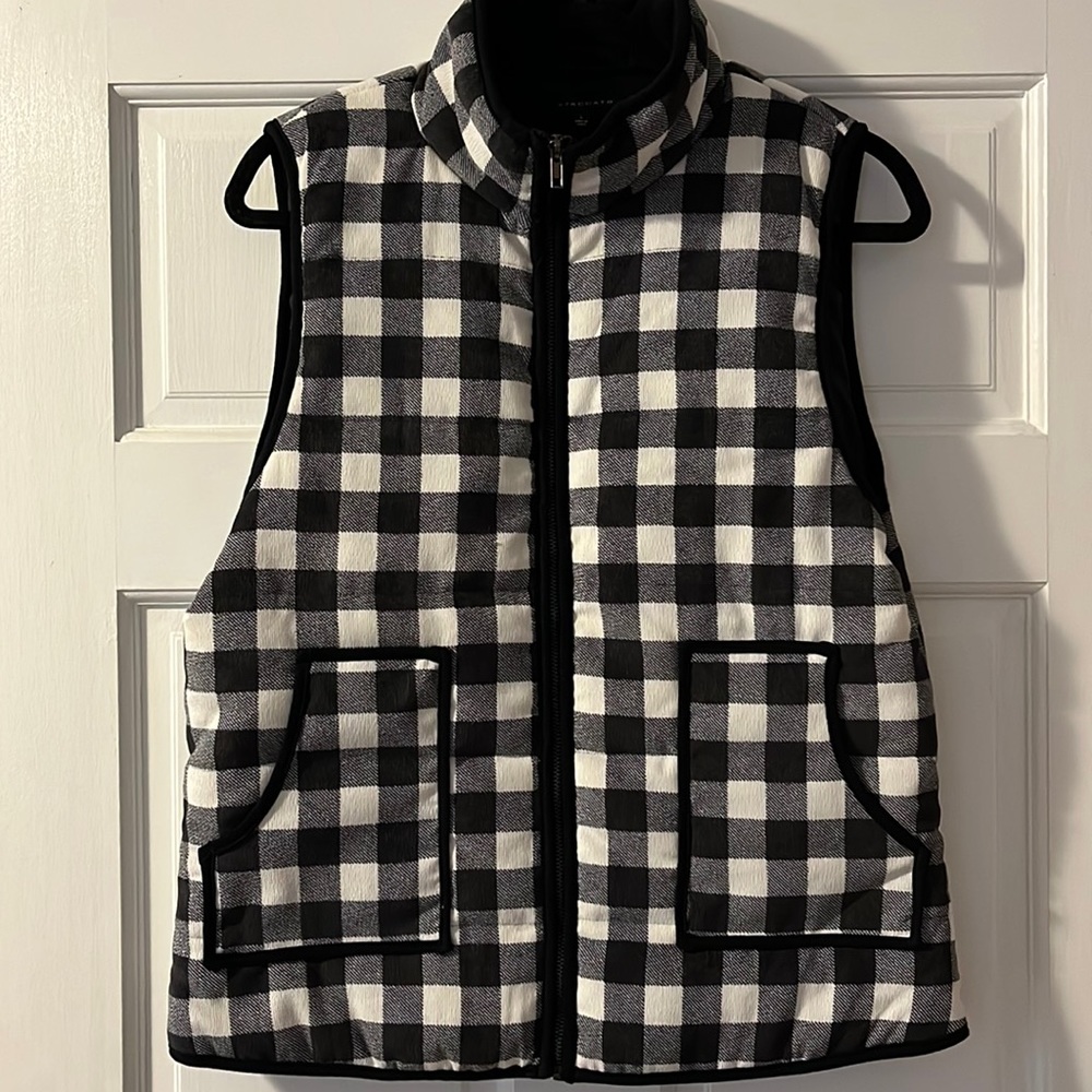 Buffalo Check Puffer Vest
